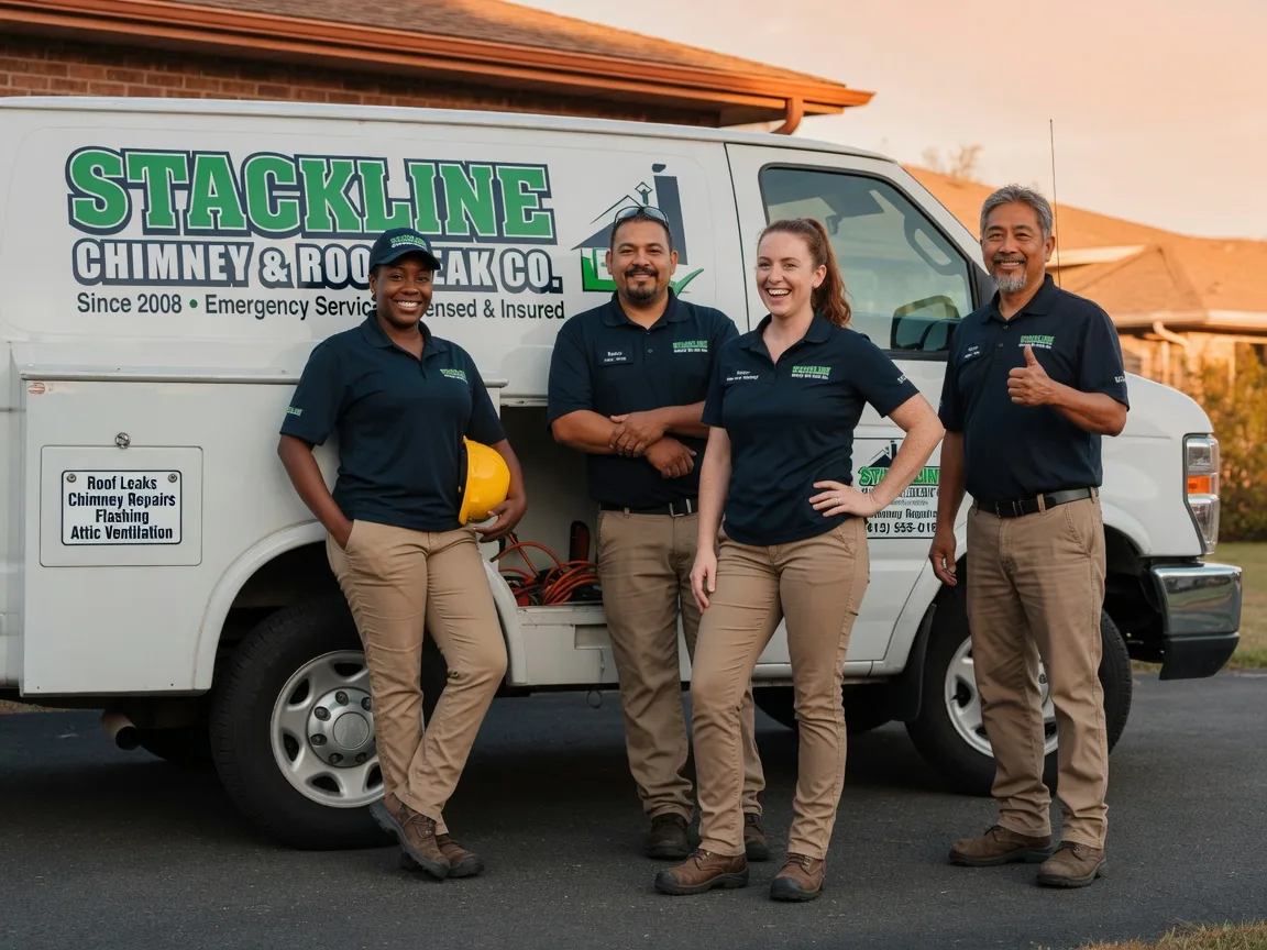Chimney flashing repair company in Republic, OH